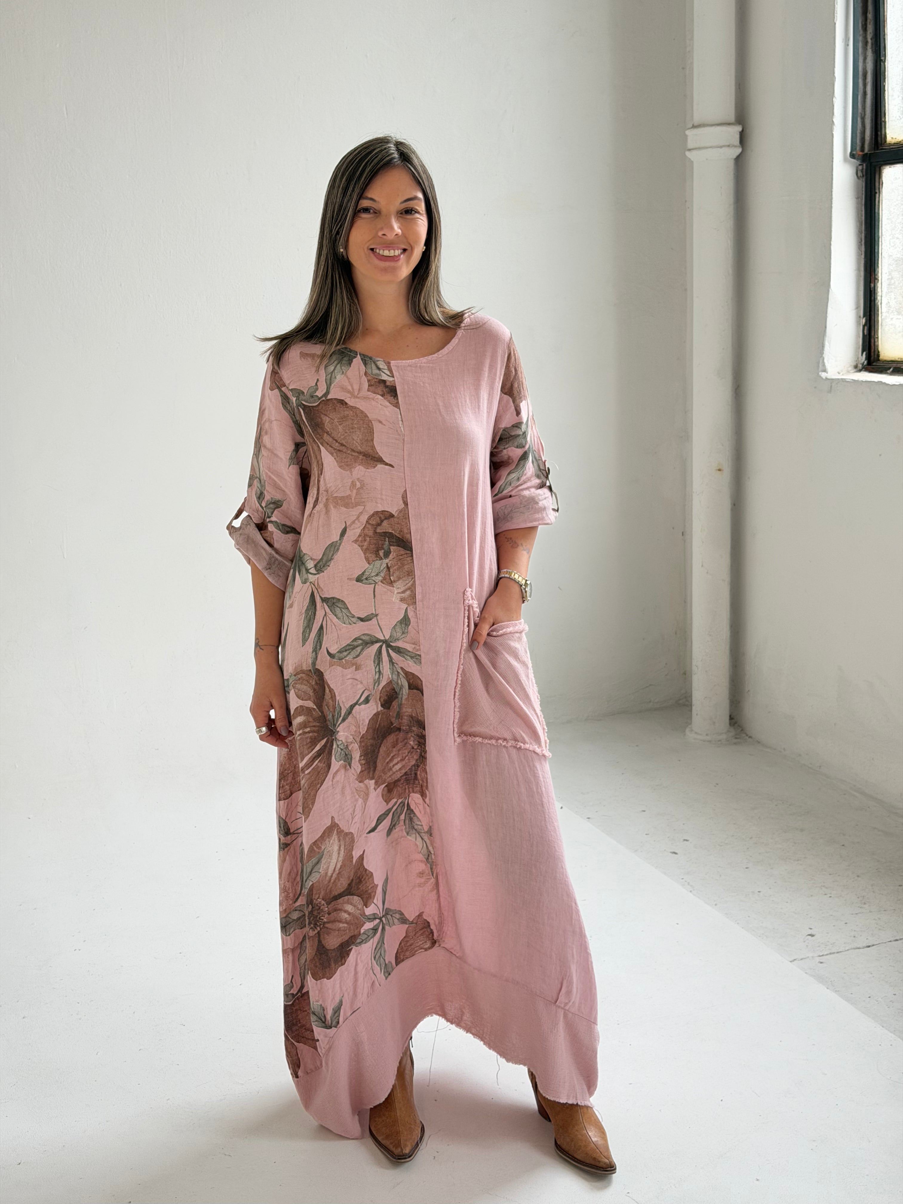Vestido Mantra Rosa