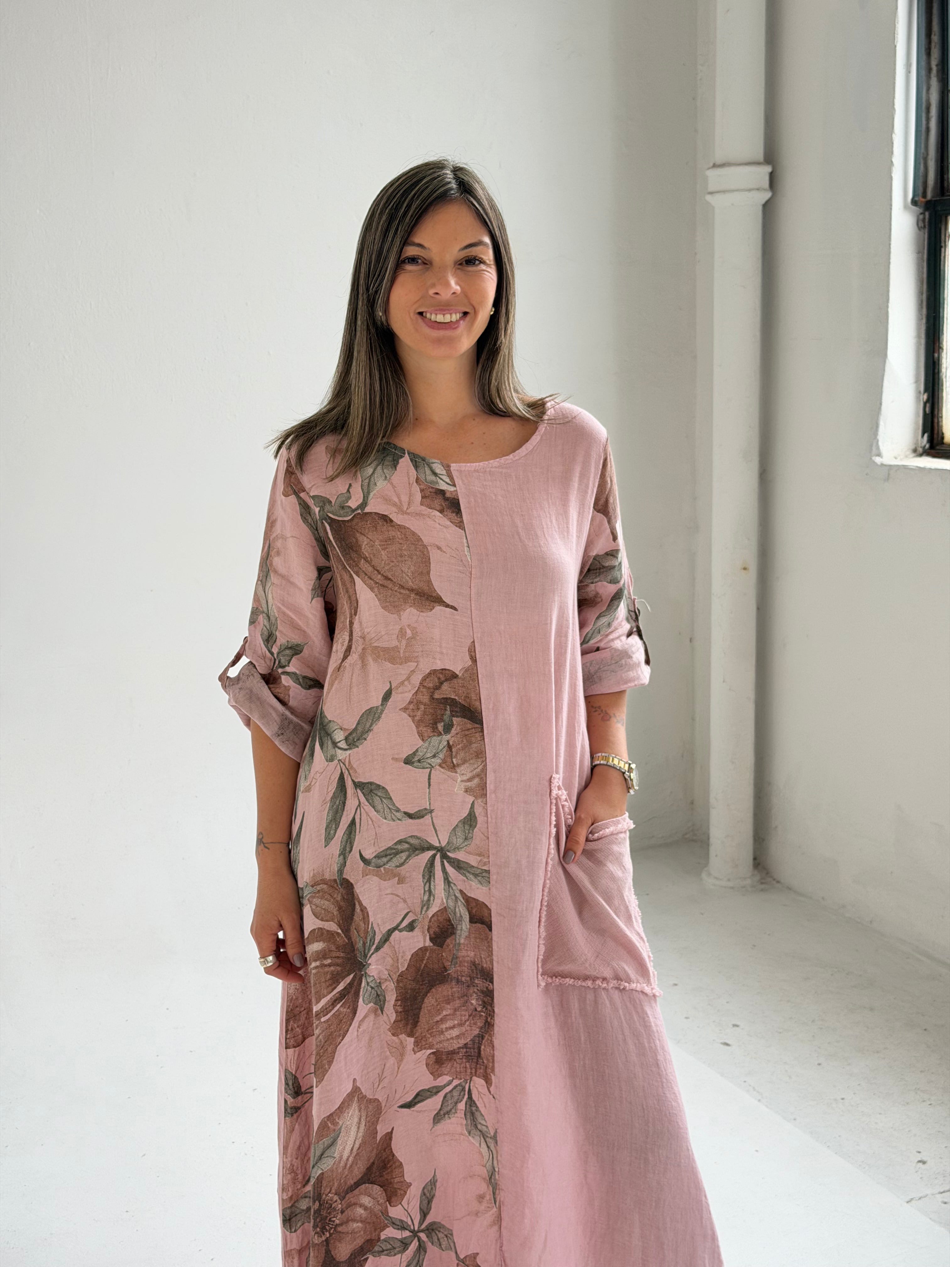 Vestido Mantra Rosa