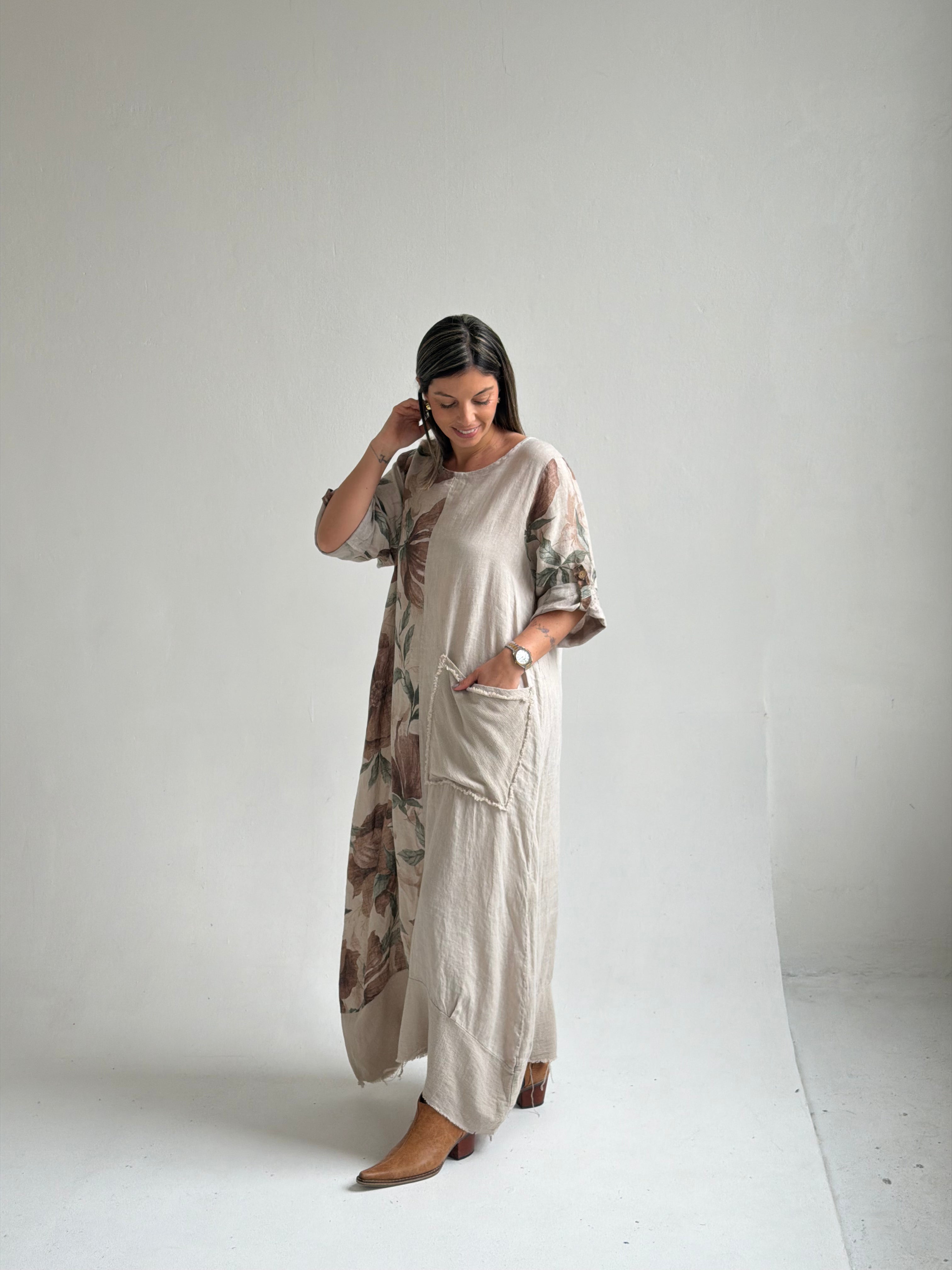 Vestido Mantra Beige