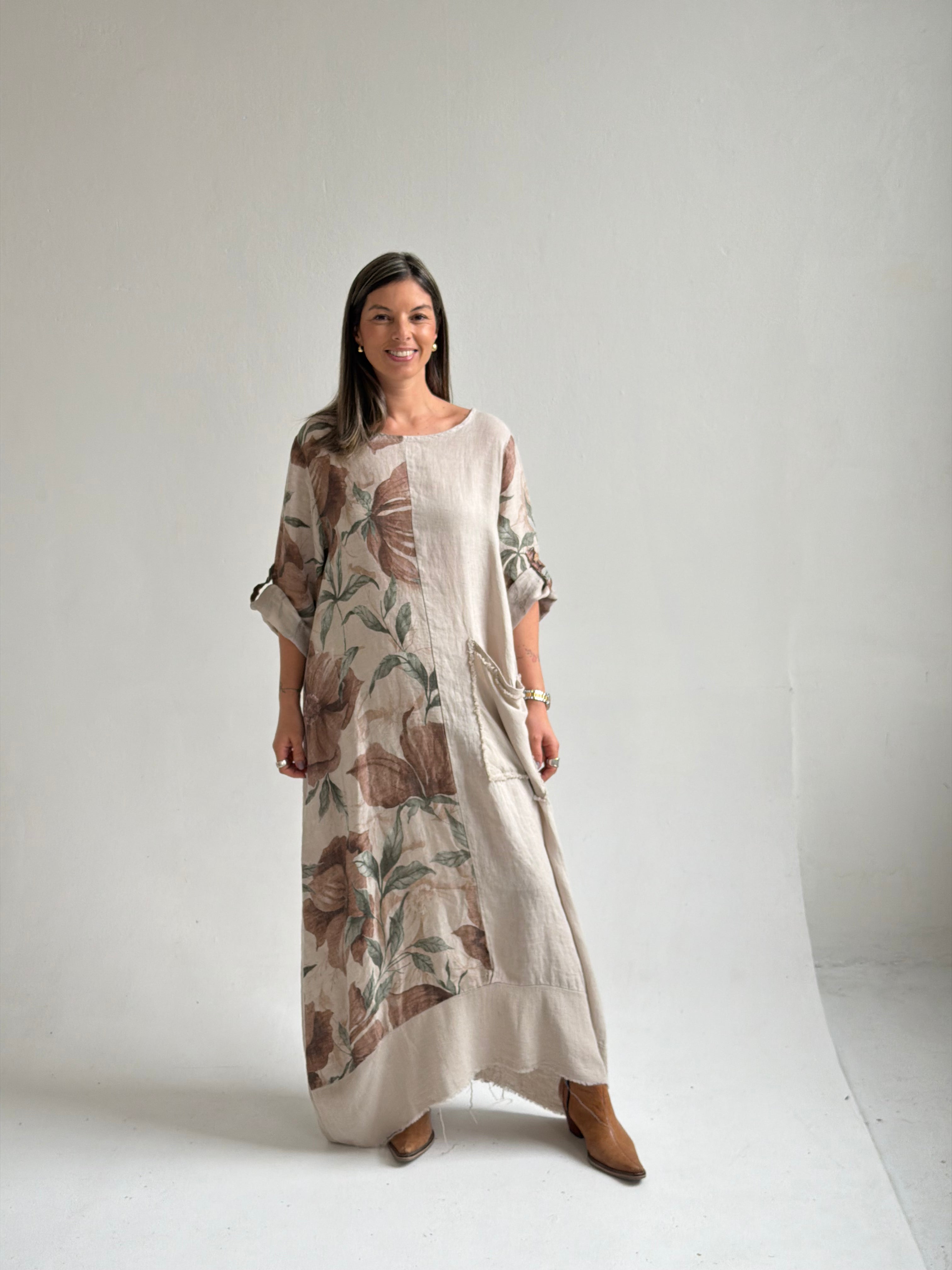 Vestido Mantra Beige