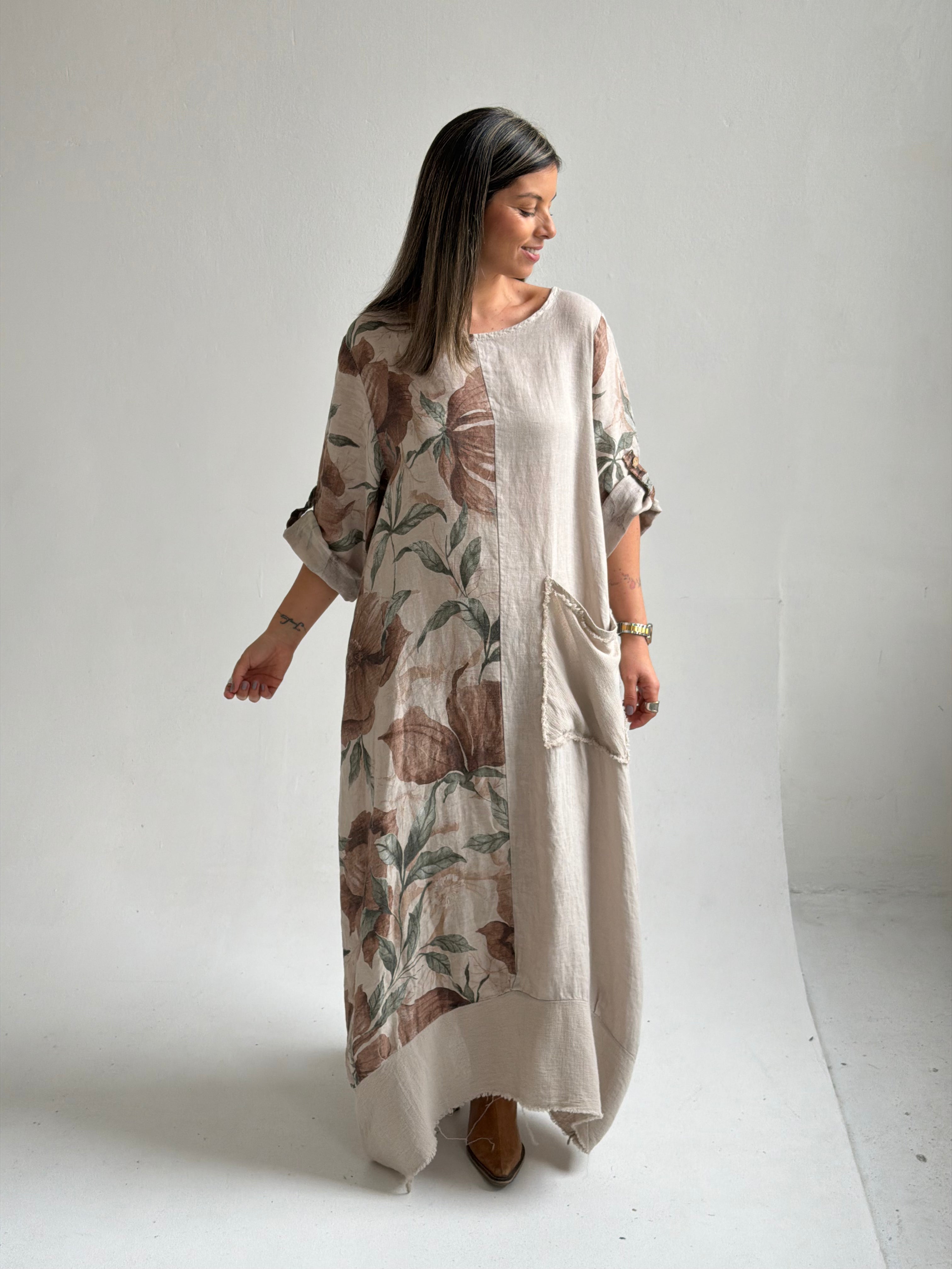 Vestido Mantra Beige