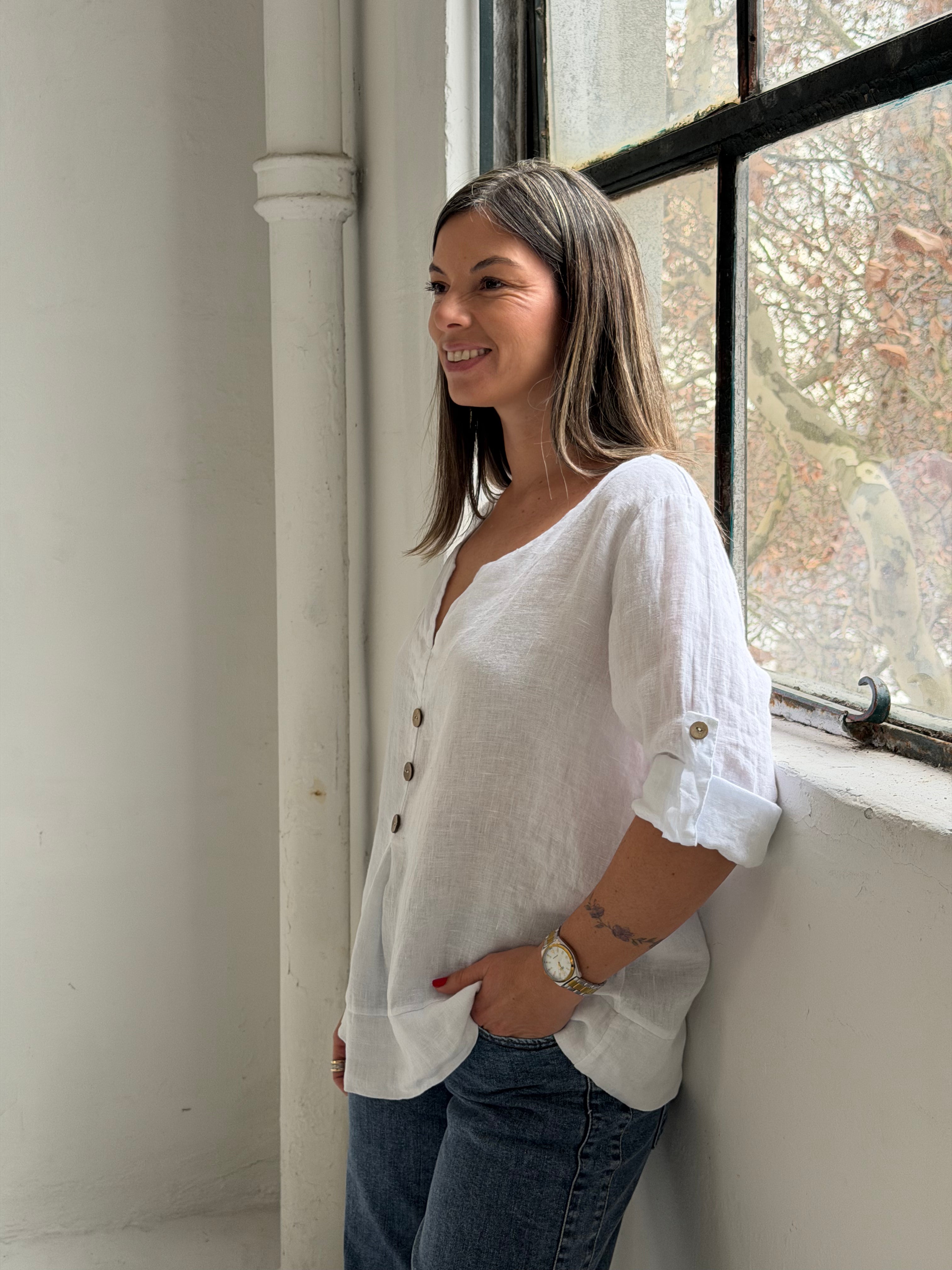 Blusa Roma Blanca