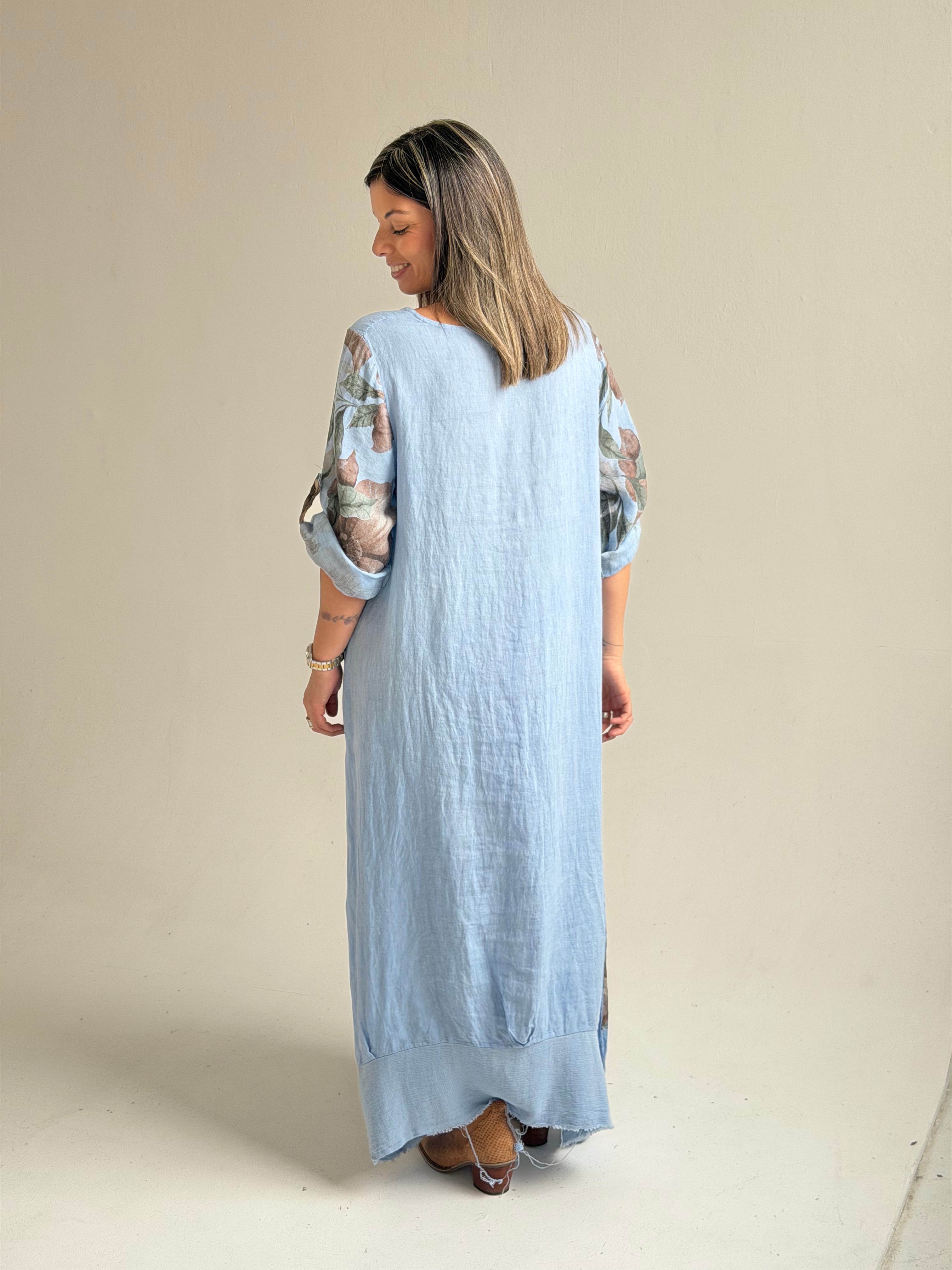 Vestido Mantra Celeste