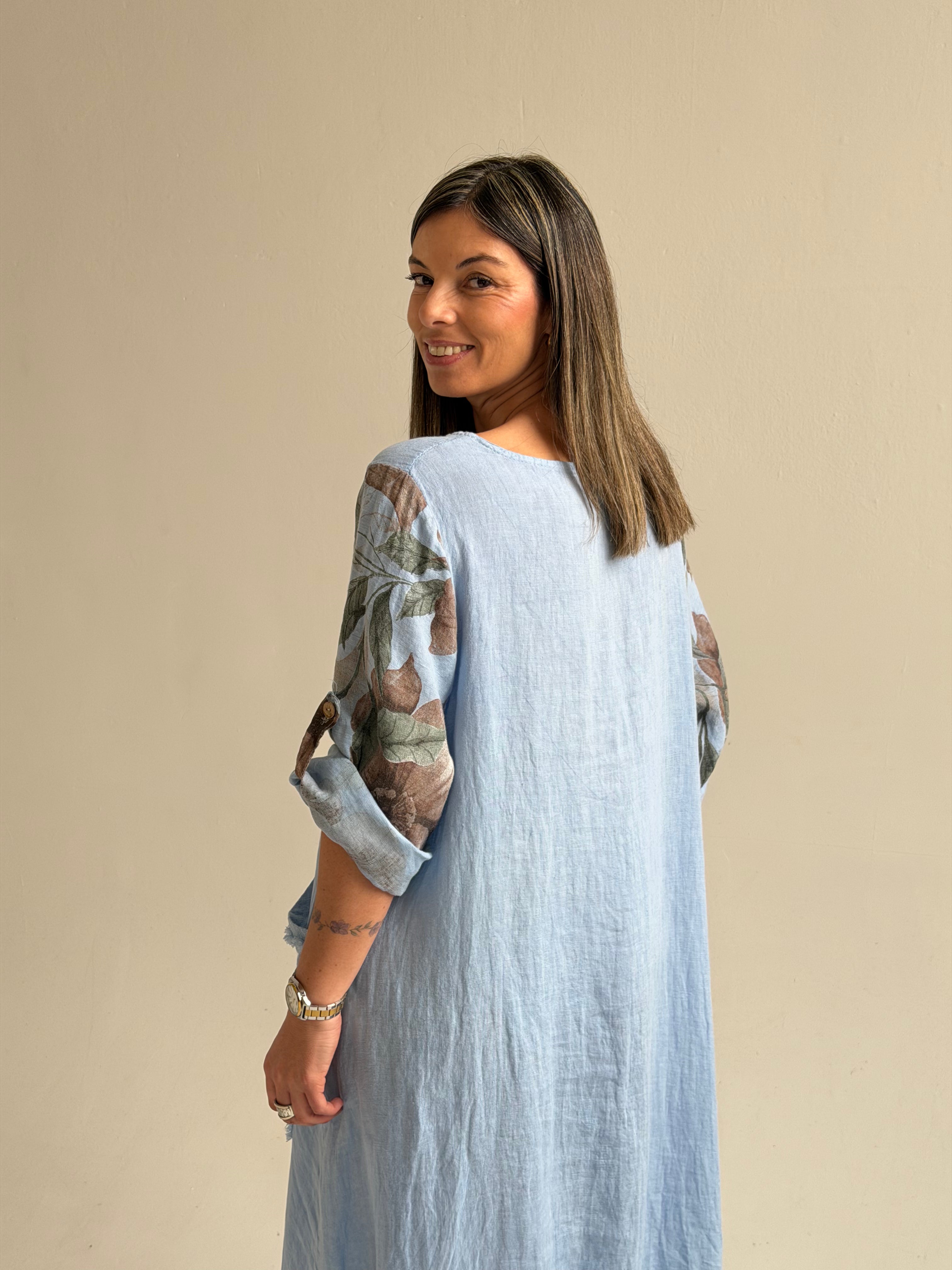 Vestido Mantra Celeste