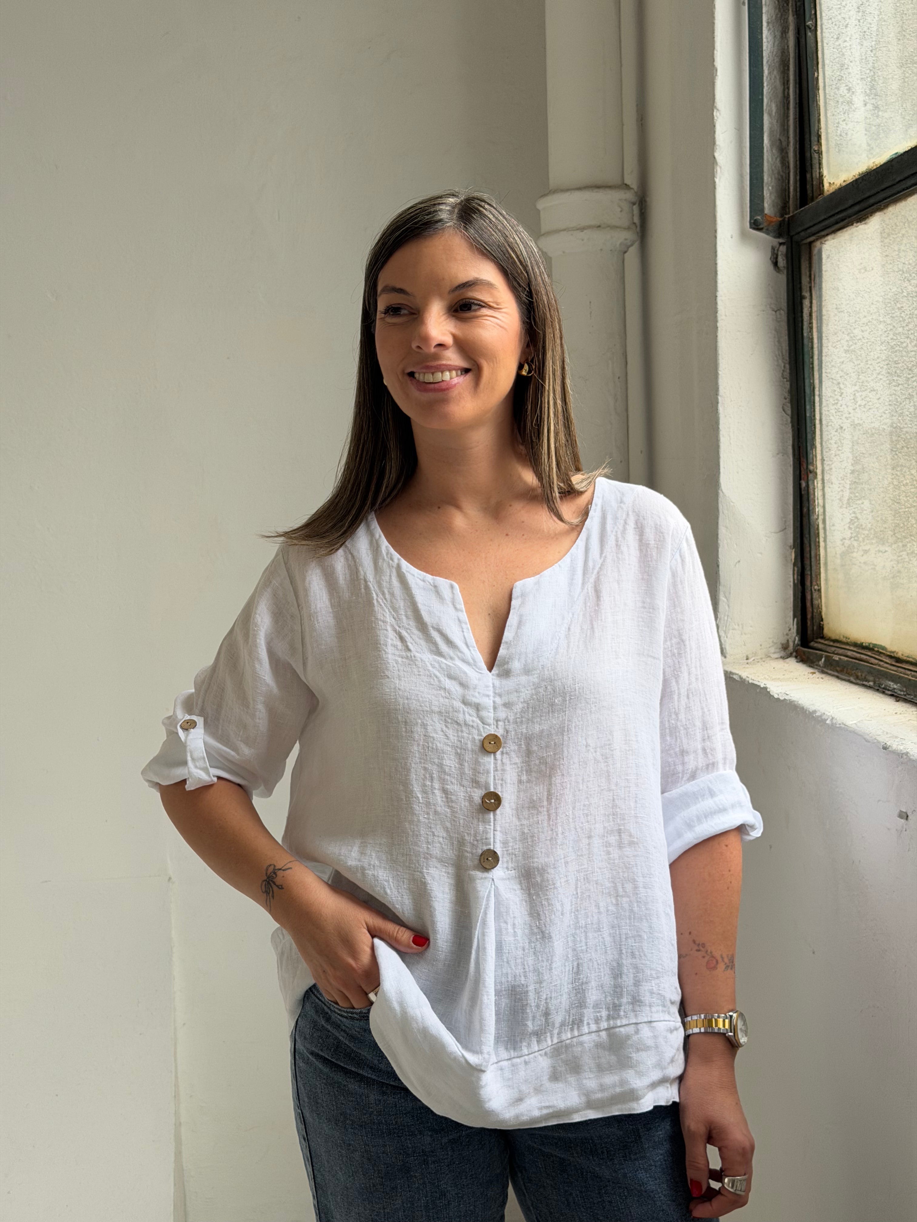 Blusa Roma Blanca