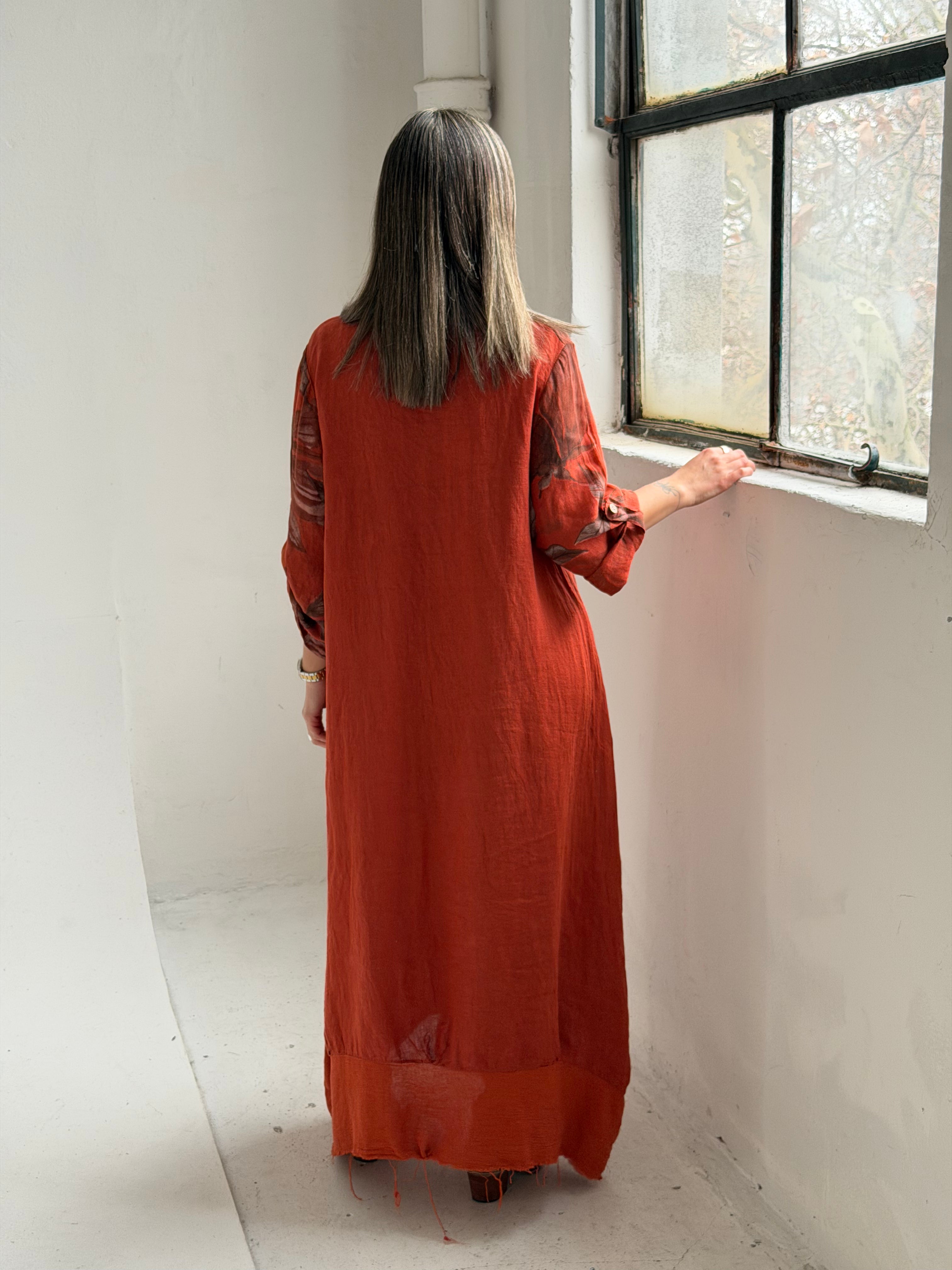 Vestido Mantra Terracota