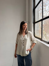 Blusa Roma Beige