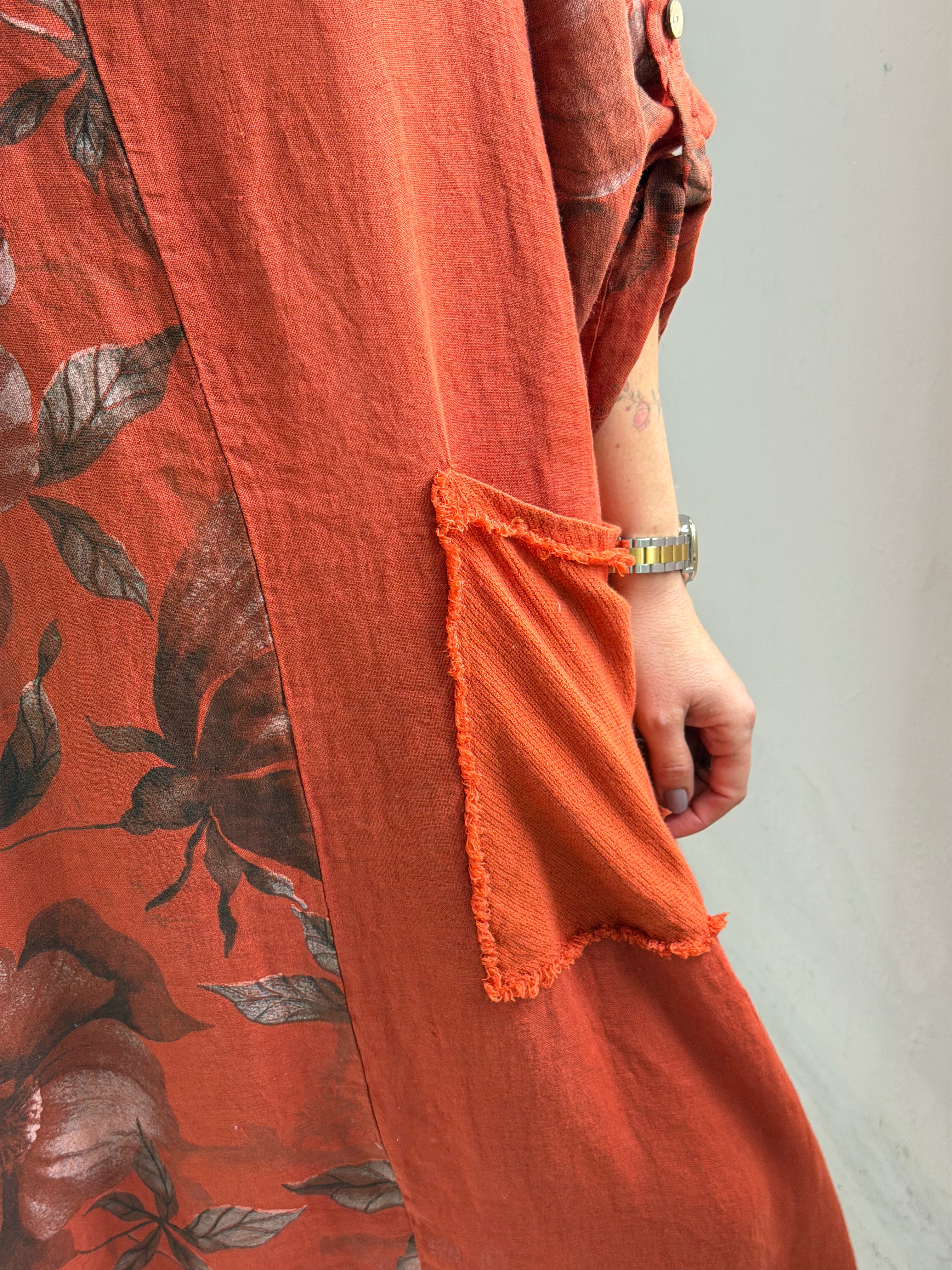 Vestido Mantra Terracota