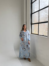 Vestido Valencia Celeste