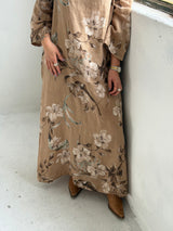 Vestido Valencia Camel