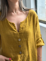 Blusa Roma Mostaza