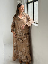 Vestido Valencia Camel