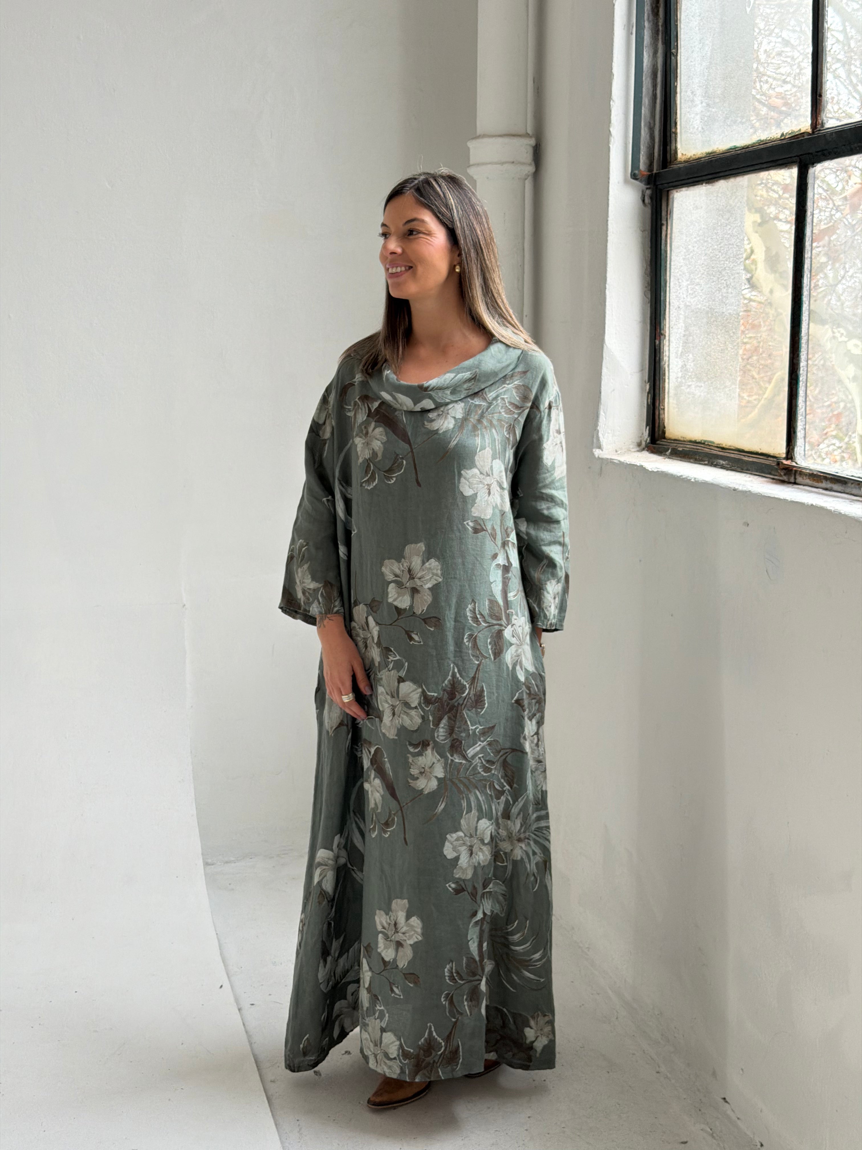 Vestido Valencia Verde