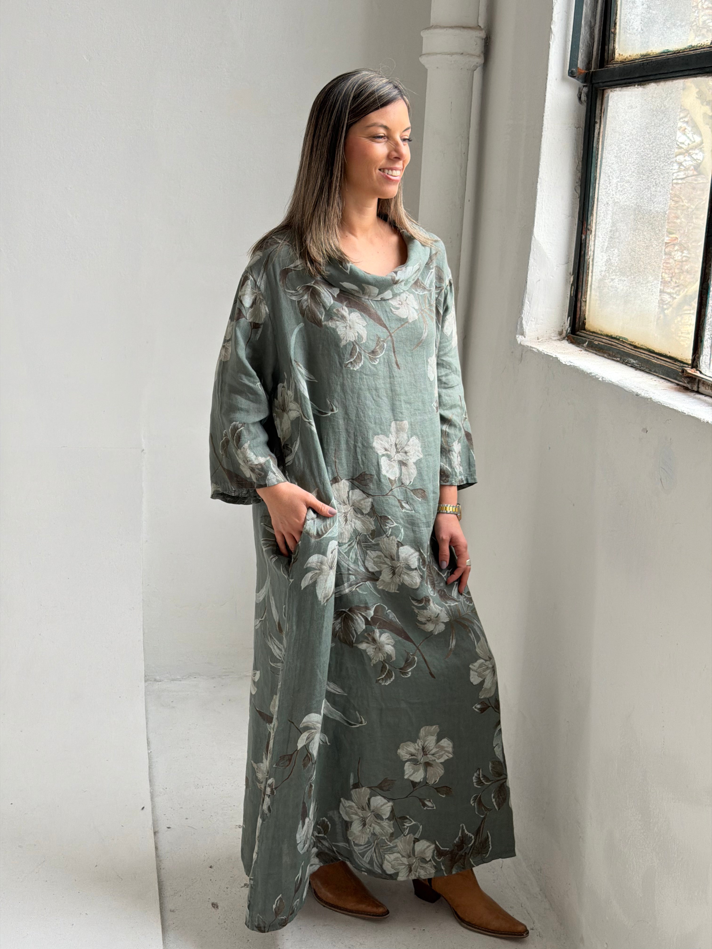 Vestido Valencia Verde