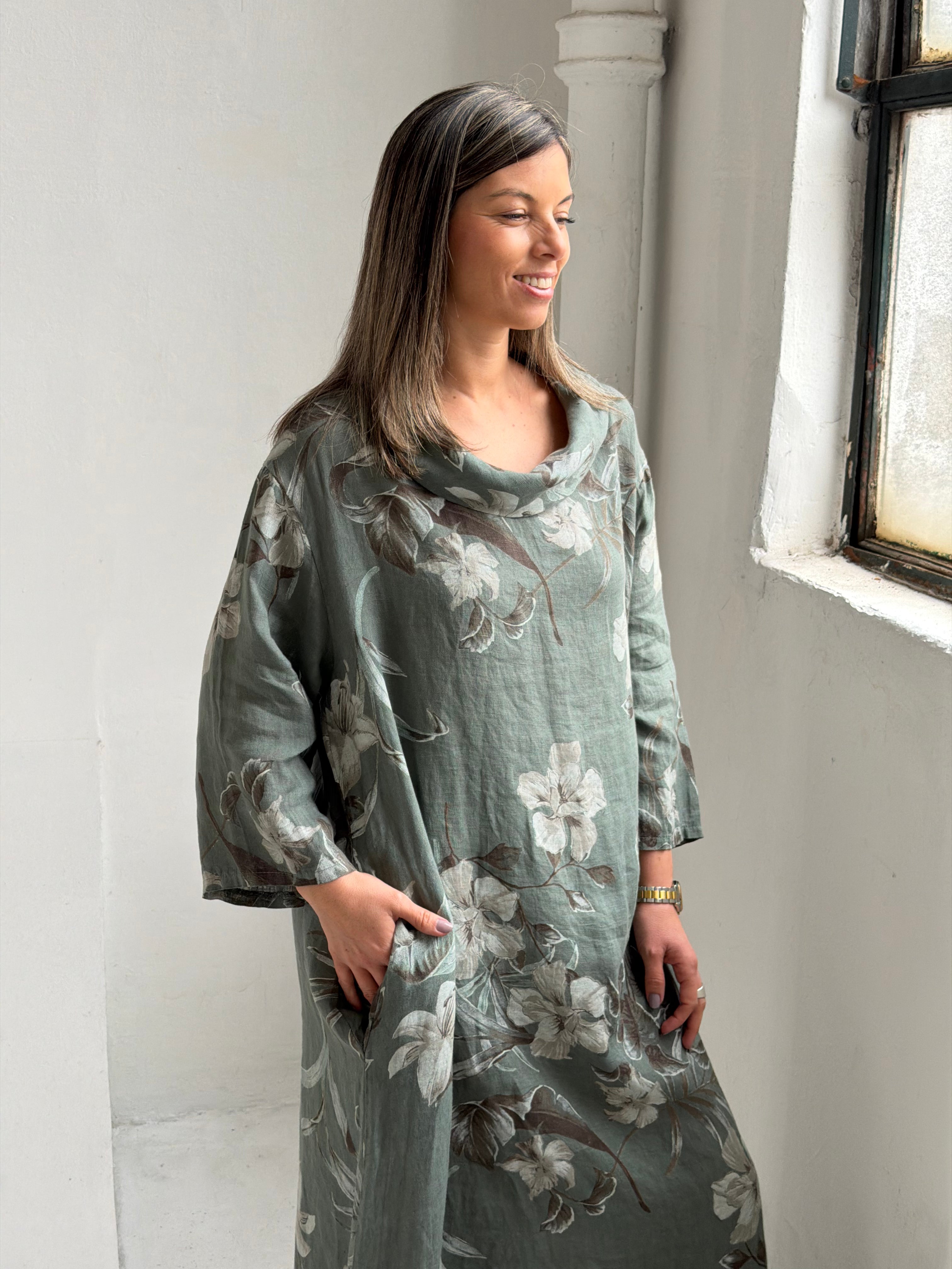 Vestido Valencia Verde