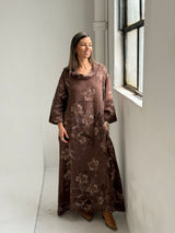 Vestido Valencia Chocolate