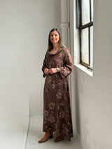 Vestido Valencia Chocolate