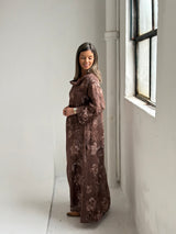 Vestido Valencia Chocolate