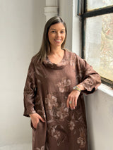 Vestido Valencia Chocolate