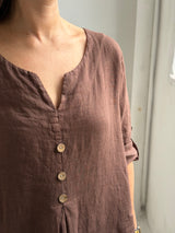 Blusa Roma Chocolate
