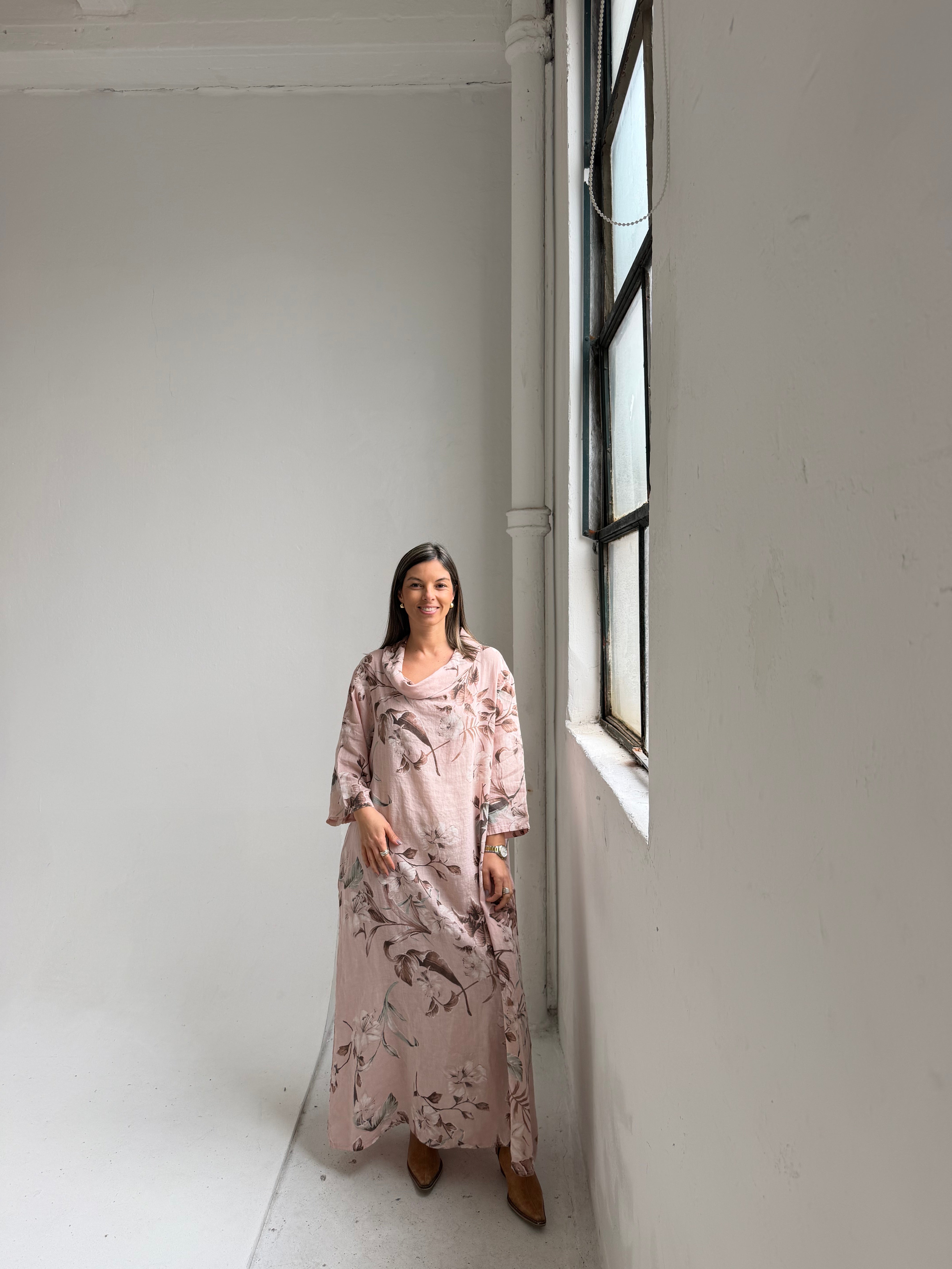 Vestido Valencia Rosa
