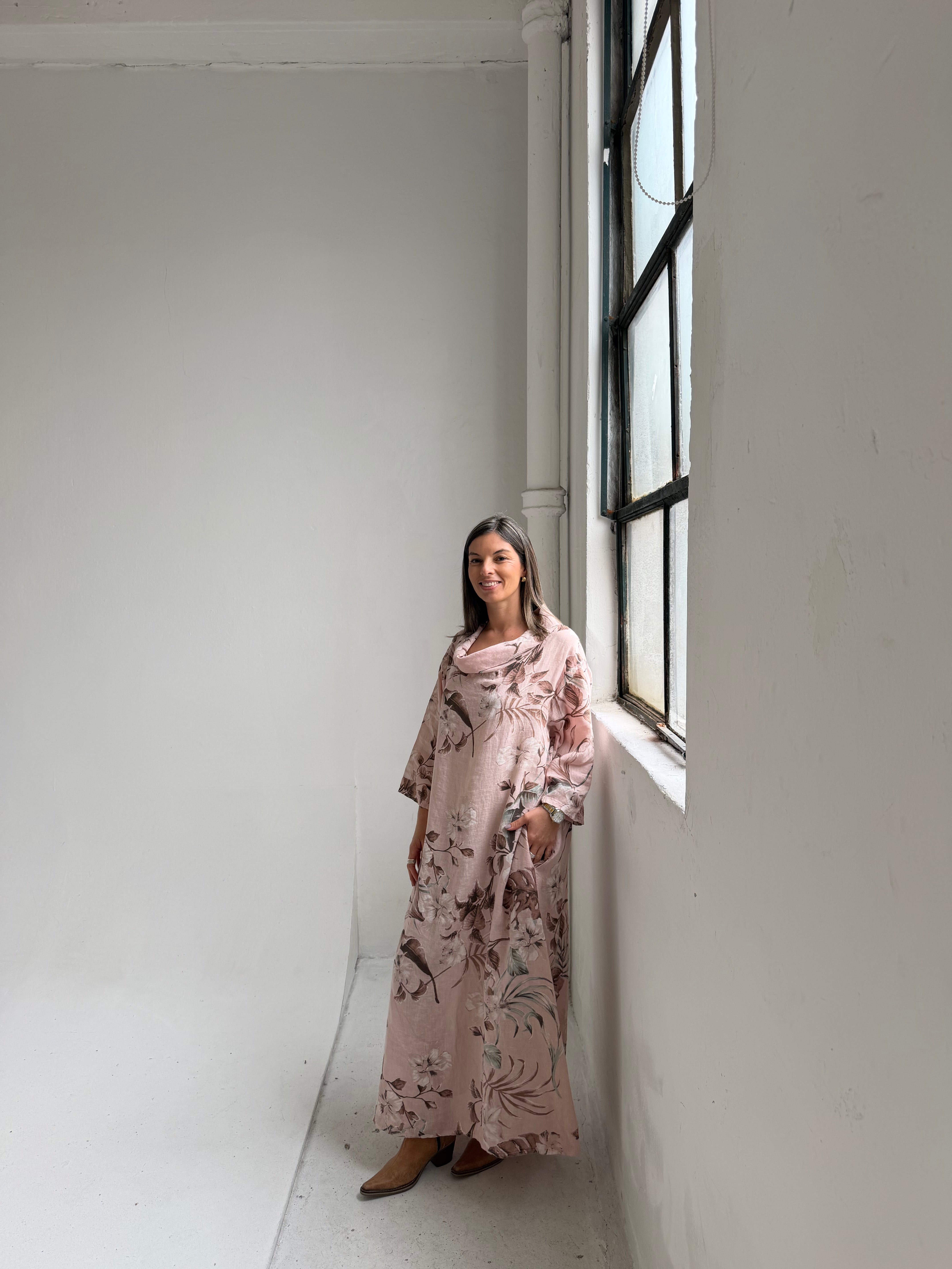 Vestido Valencia Rosa
