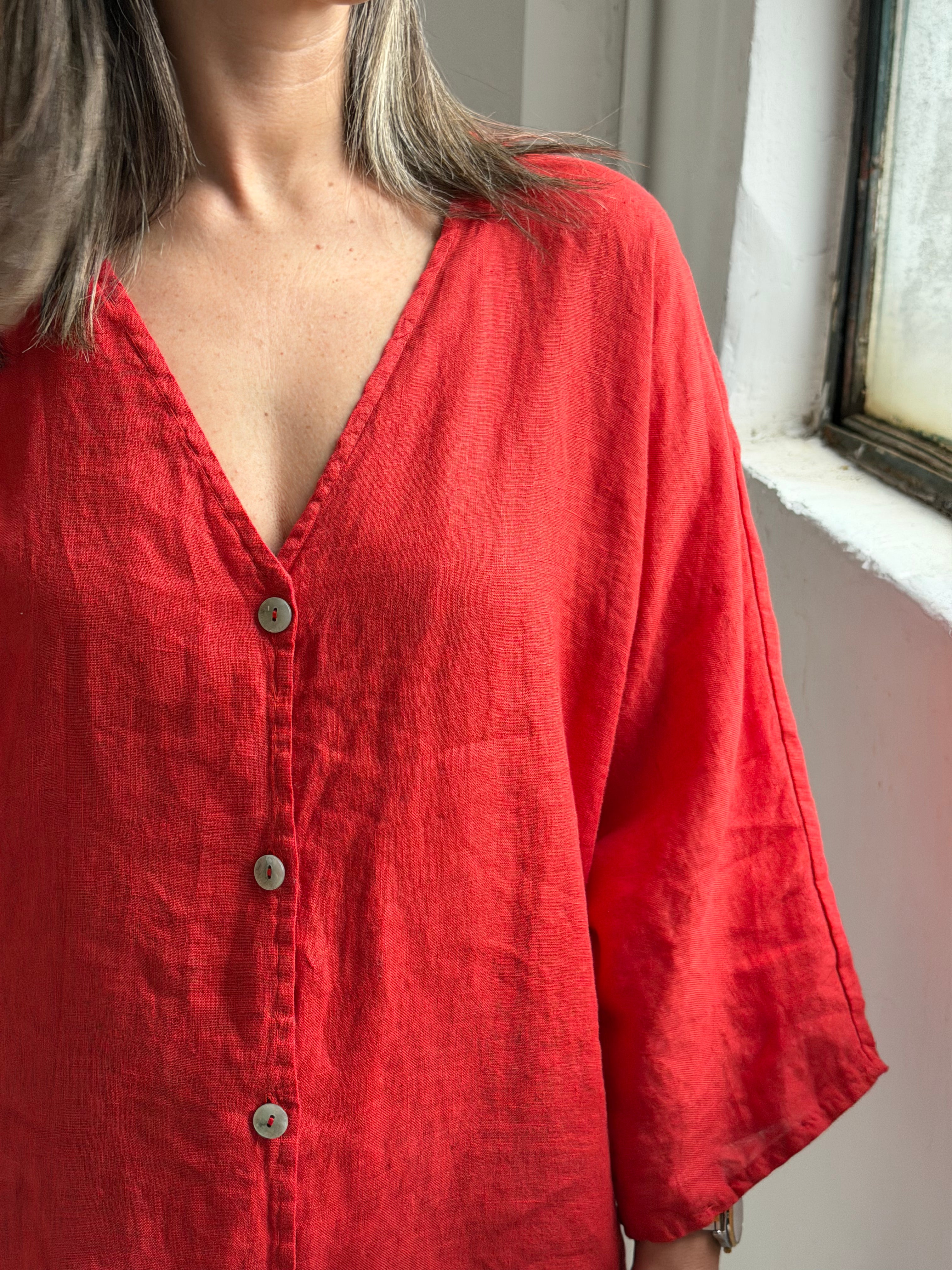 Camisa Rubi Rojo