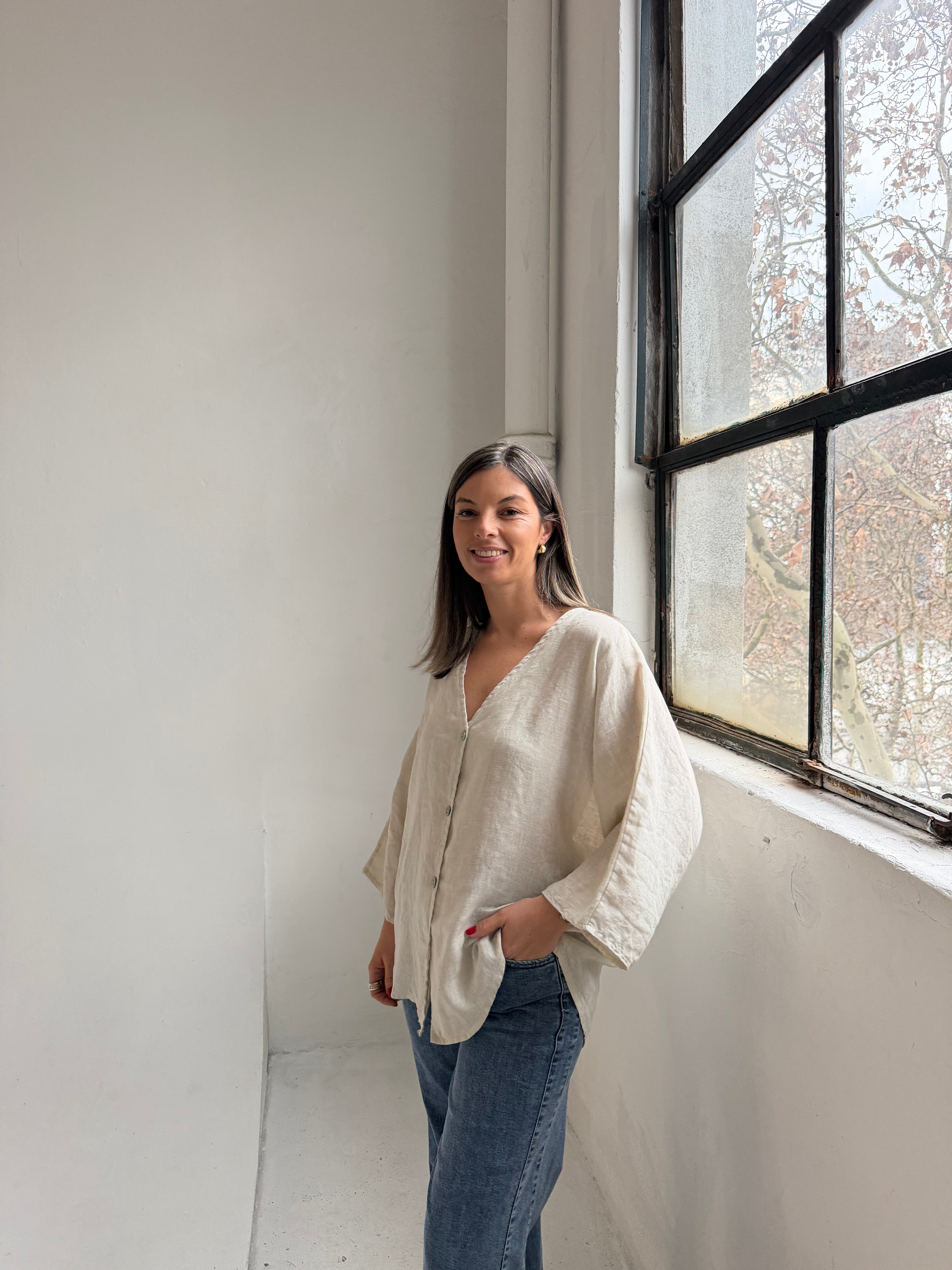 Camisa Rubi Beige