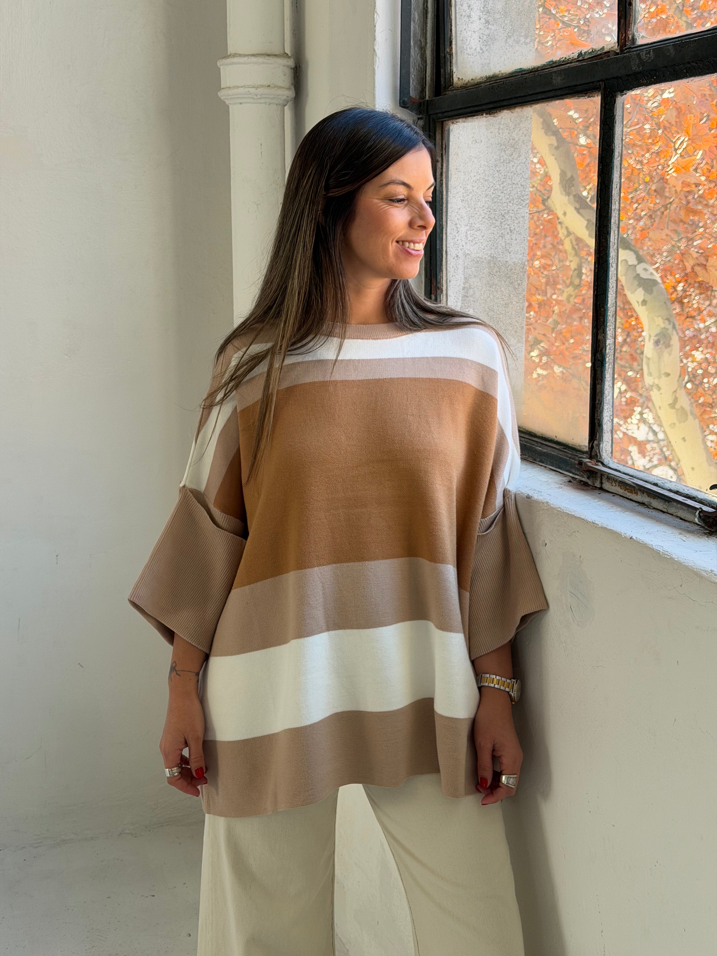 Poncho con Camel
