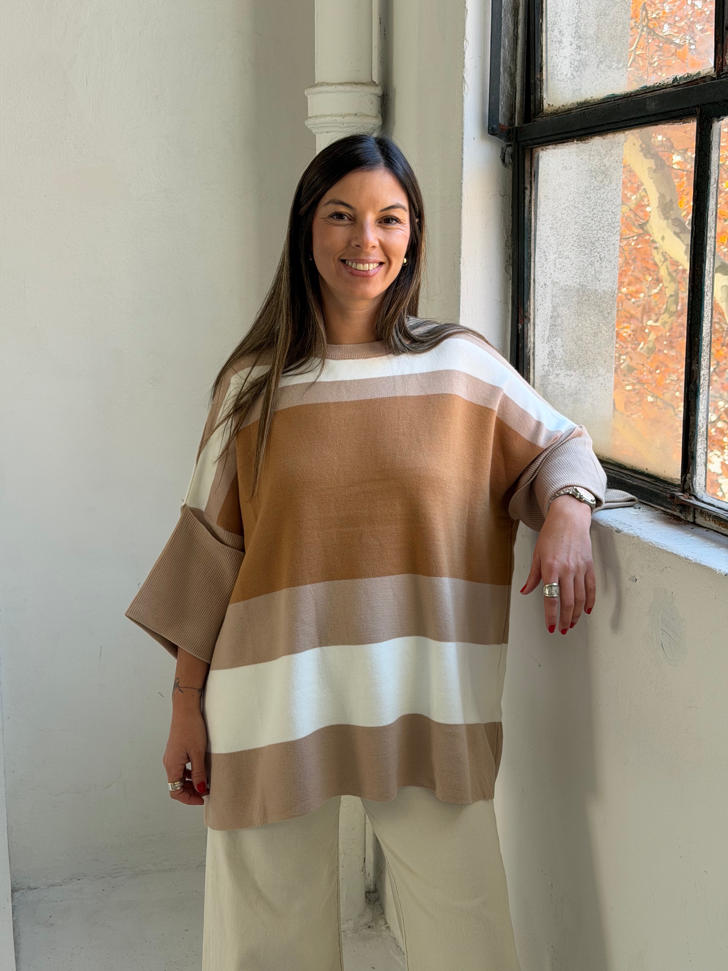 Poncho con Camel