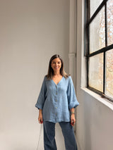 Camisa Rubi Azul Jean