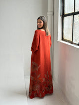 Vestido Grecia Terracota