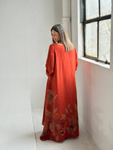 Vestido Grecia Terracota