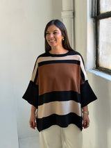 Poncho con Choco
