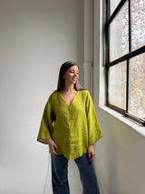 Camisa Rubi Verde Pistacho