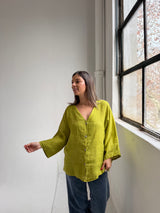 Camisa Rubi Verde Pistacho