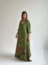 Vestido Grecia Verde Pistacho