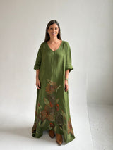 Vestido Grecia Verde Pistacho
