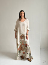 Vestido Grecia Beige