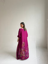 Vestido Grecia Magenta