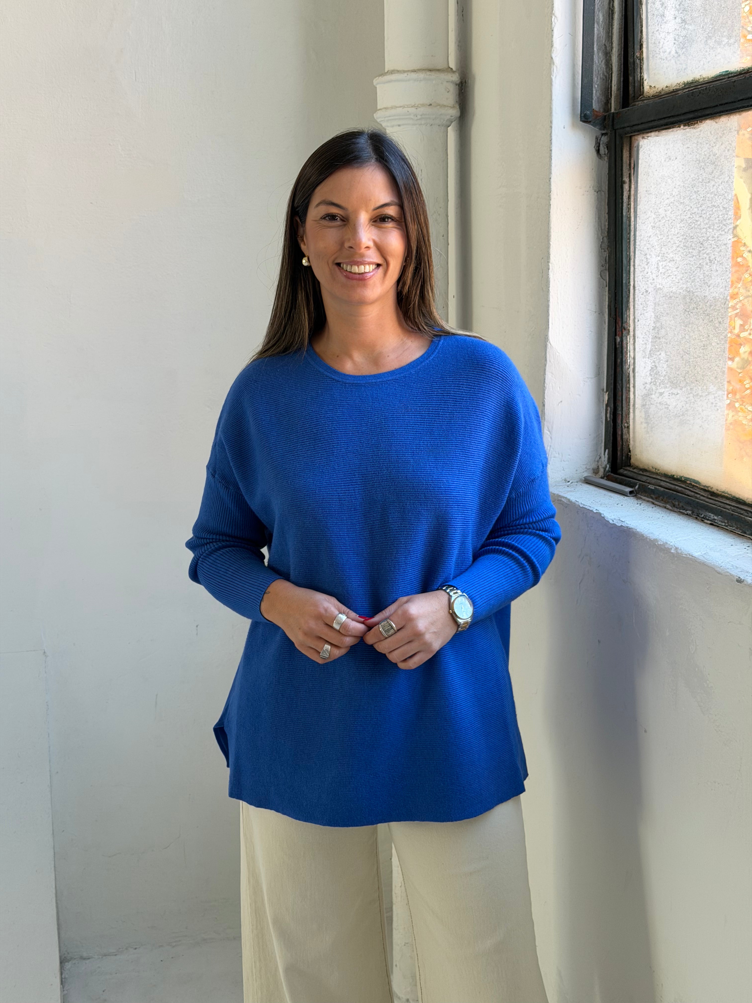 Sweater Lini Azul