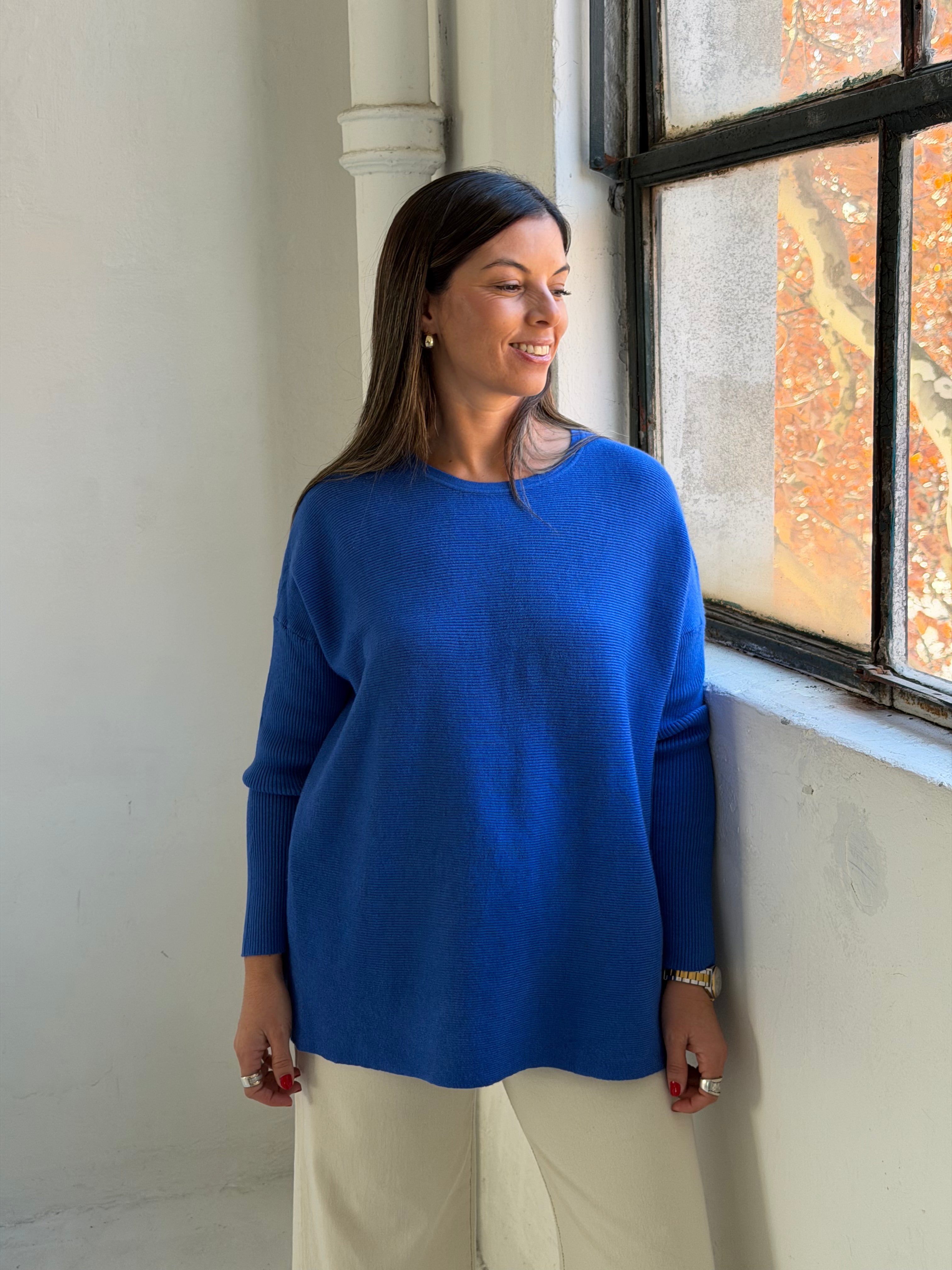 Sweater Lini Azul