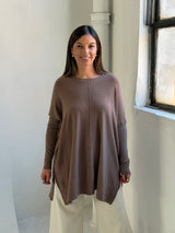 Sweater Fiore Choco