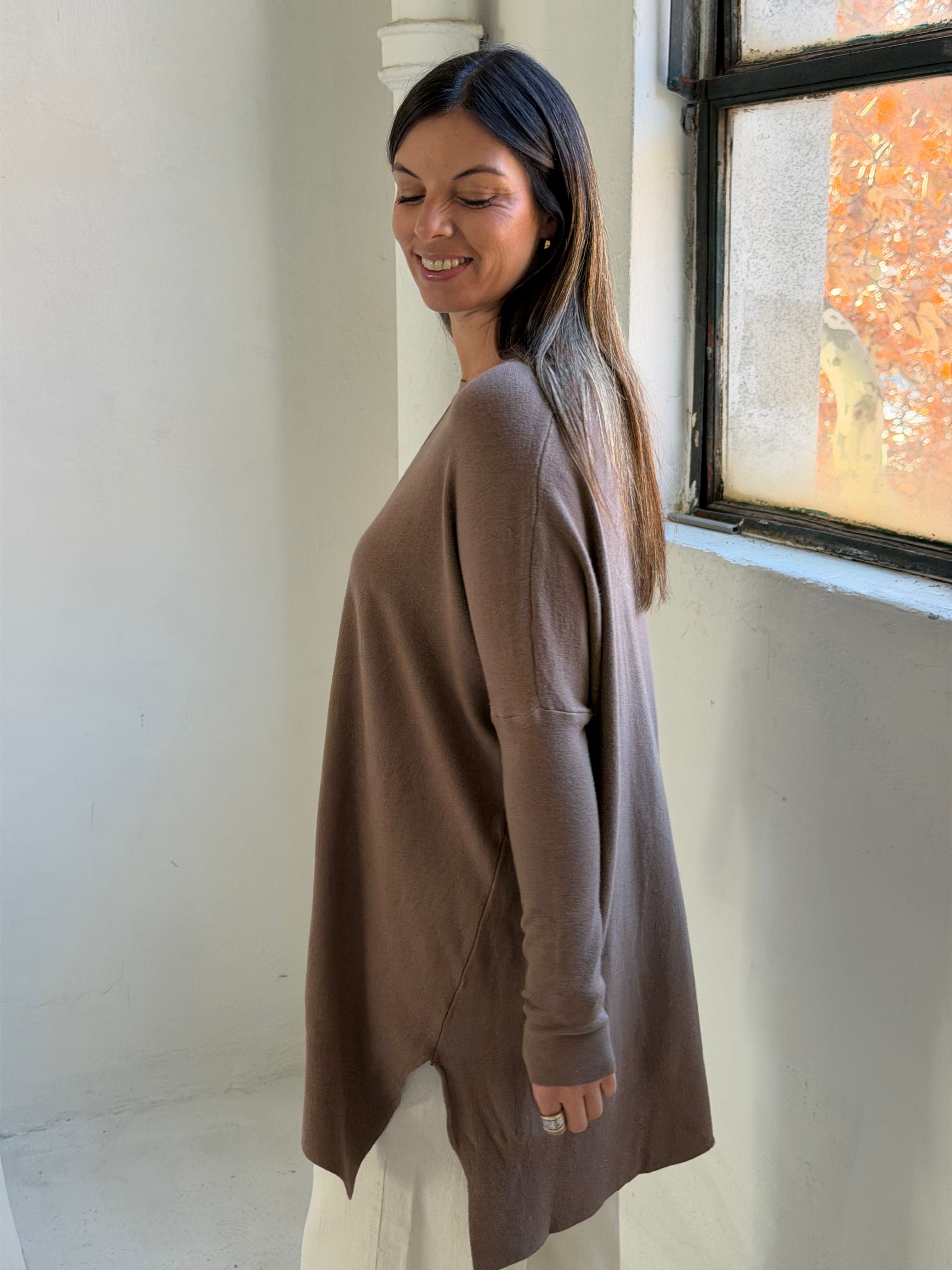 Sweater Fiore Choco