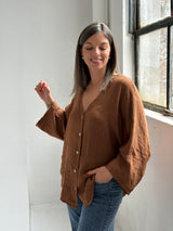 Camisa Rubi Tabaco