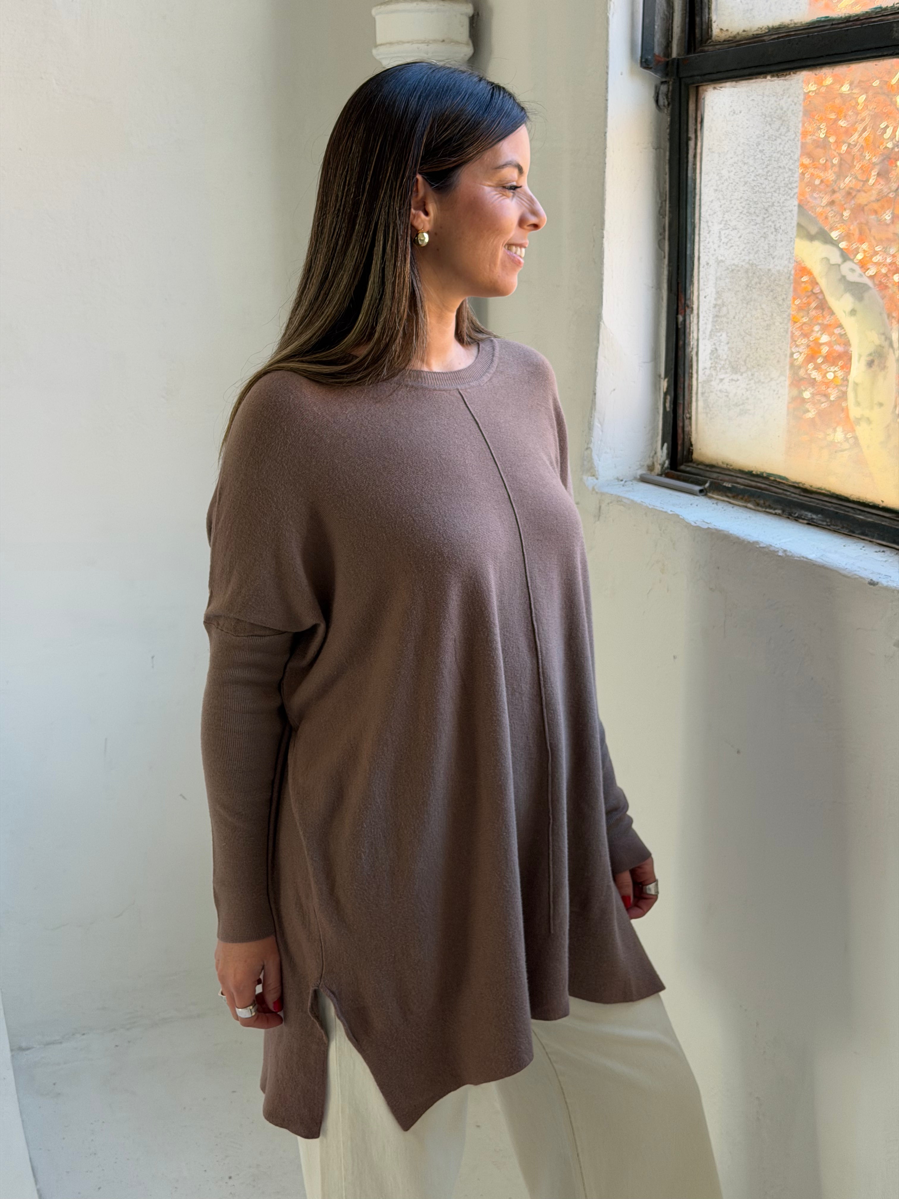 Sweater Fiore Choco