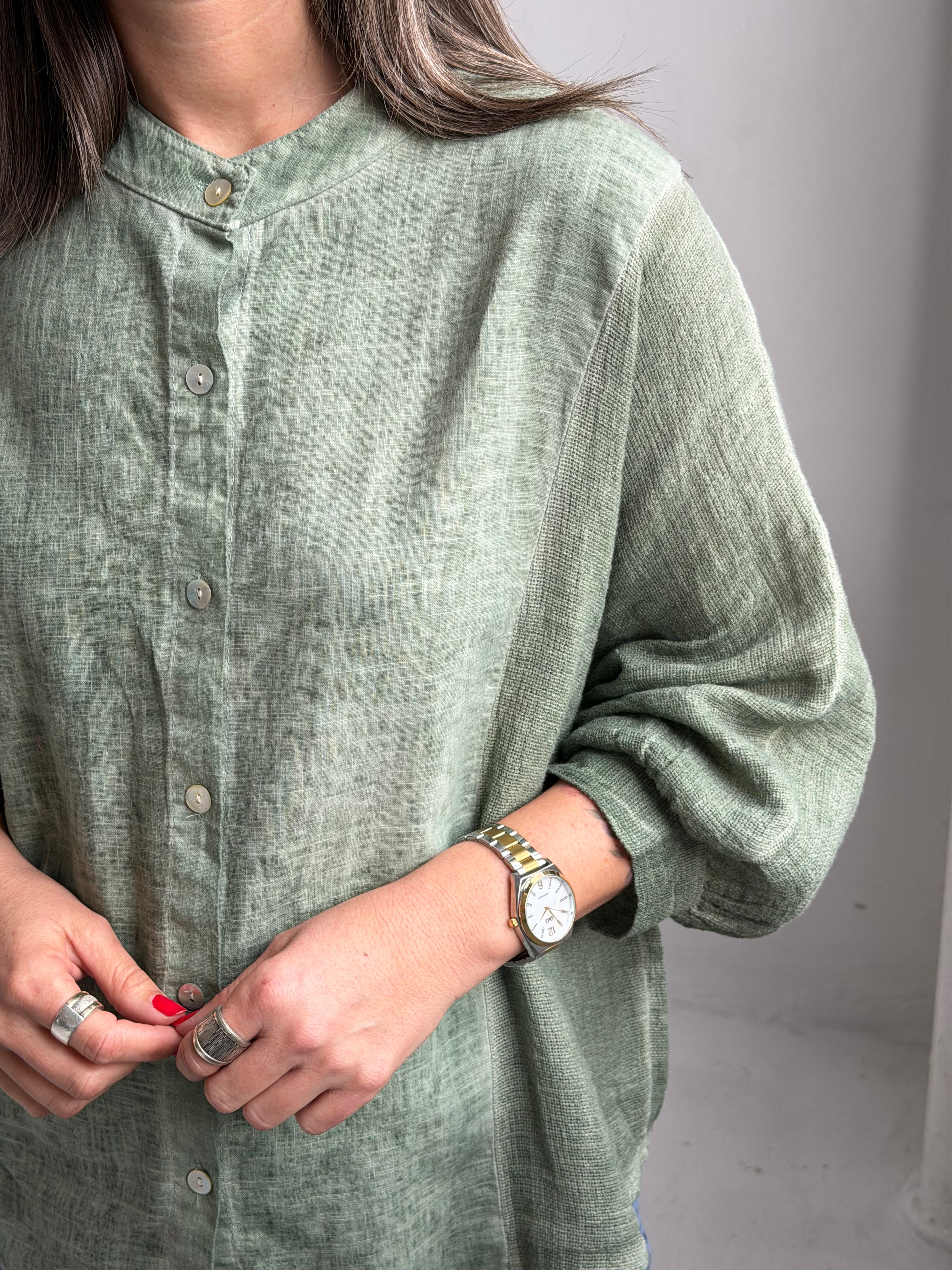 Camisa Olivia Verde