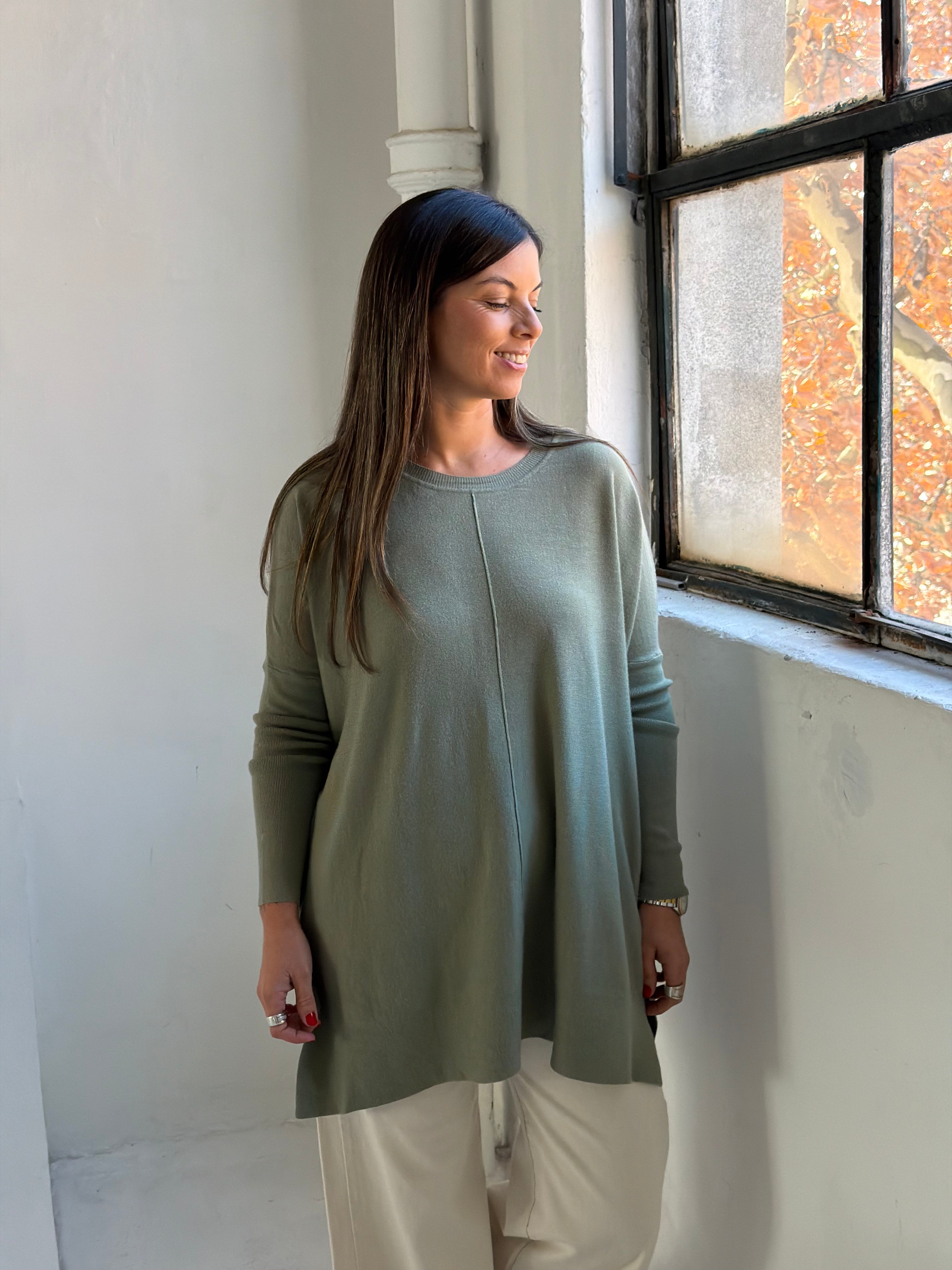 Sweater Fiore Verde