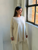 Sweater Fiore Crudo