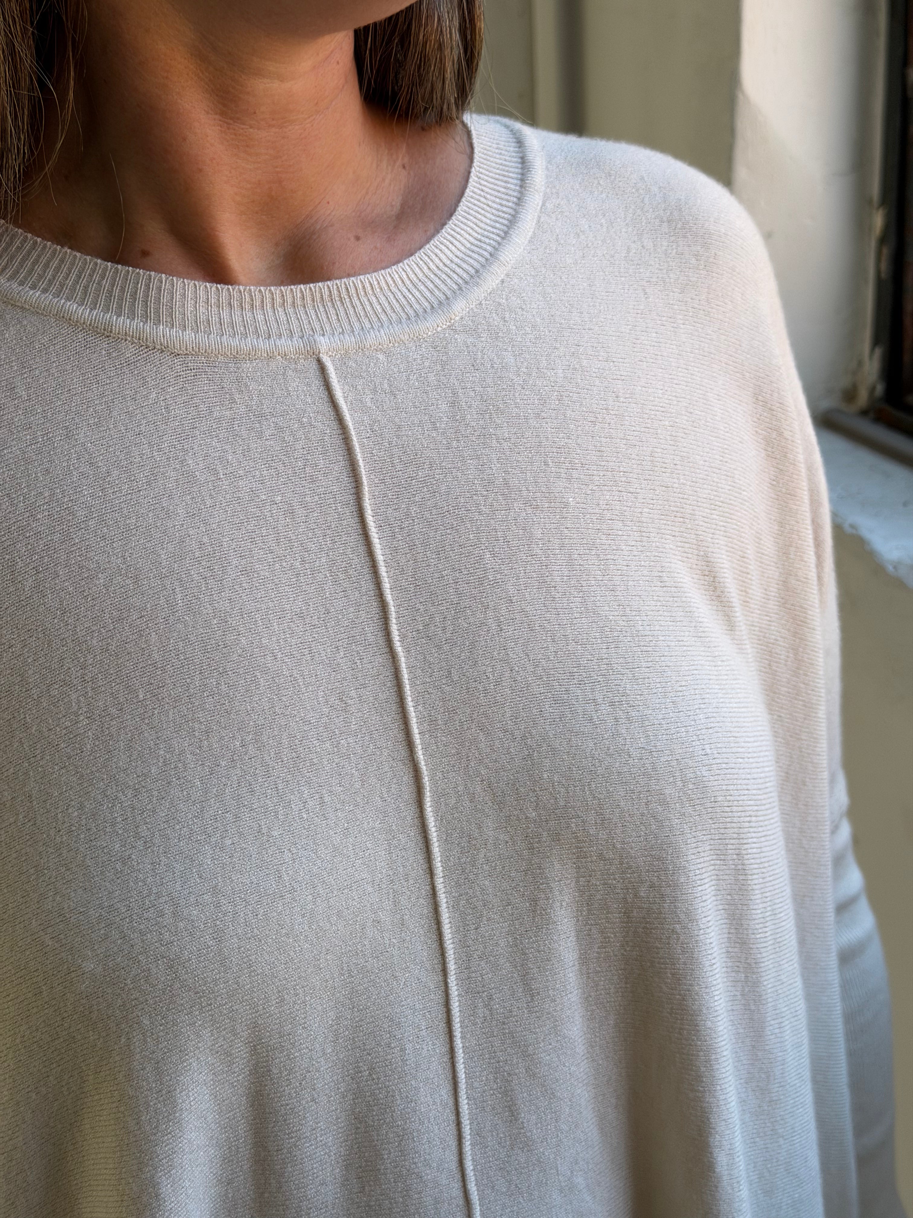Sweater Fiore Crudo